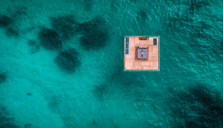 From above