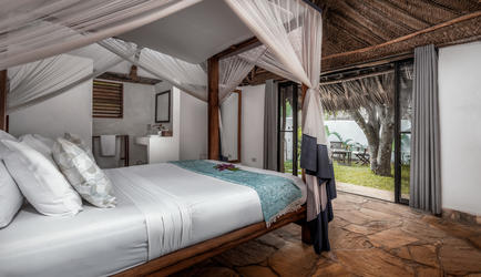 Bedroom and Garden