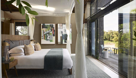 Lion Sands Ivory Lodge - Suite - Bedroom