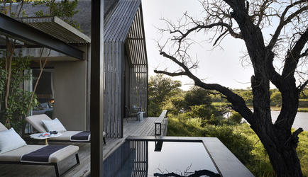 Lion Sands Ivory Lodge - Suite - Exterior Plunge Pool