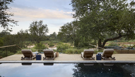 Lion Sands Fish Eagle Residence - Lounge Deck