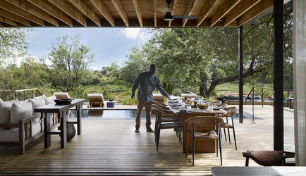 Lion Sands Fish Eagle Residence - Outside Dining