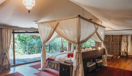 Mara Plains Camp Suite Bedroom