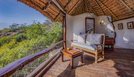 Honeymoon Cottage Sitting Area