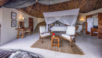 Family Cottage Master bedroom