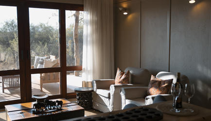 Tom's indoor sitting room