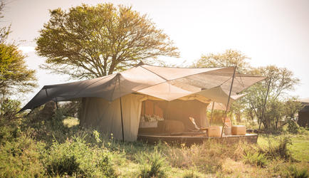 Luxury Tent Exterior
