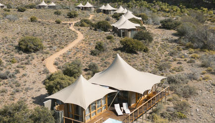Dwyka Tented Lodge at Sanbona Wildlife Reserve