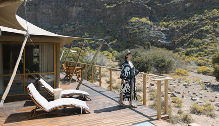 Dwyka Tented Lodge at Sanbona Wildlife Reserve