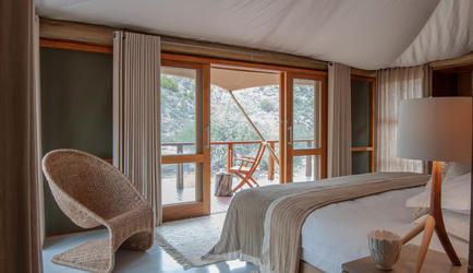 Dwyka Tented Lodge at Sanbona Wildlife Reserve
