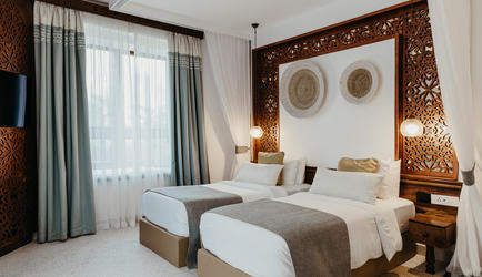 Twin beds