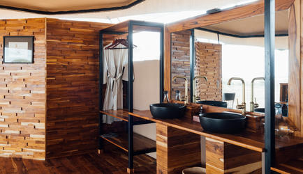 Tent Bathroom