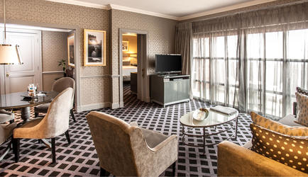 Luxury Suite - Separate Lounge area 