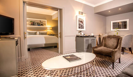 Luxury Suite - Separate Lounge area 