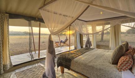 Double Tent External View