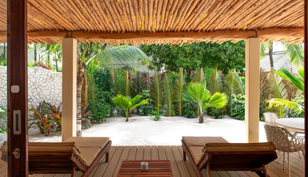Private Terrace and Garden