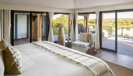 Simbavati Hilltop Lodge Room View 