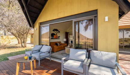 Family suite patio