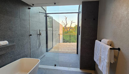 View from bathroom