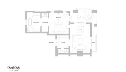 One Bedroom Island Suite