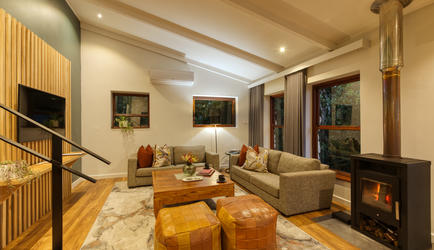 Lounge with Fireplace