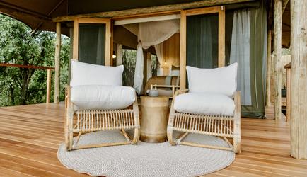 Encounter by Ongava Guest Tent private deck