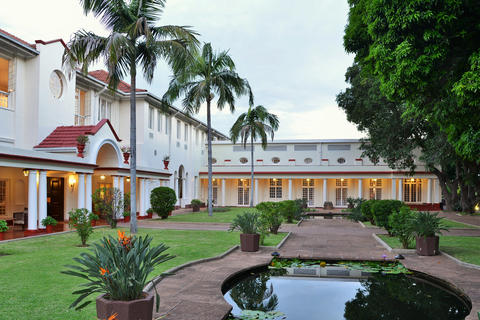 Courtyard and Livingstone Room Entrance