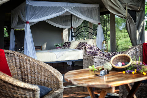 Safari-Zelt im Mbali Tarangire River Camp