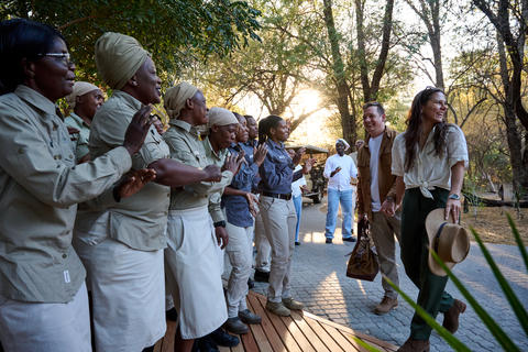 Empfangsbereich der Savute Safari Lodge