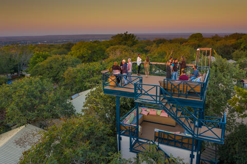 View of Zambezi from the Lookout Tower