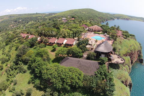 Bird's Eye View of Kigoma Hilltop Hotel