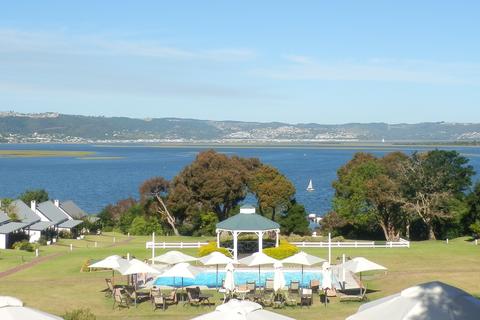 Das Belvidere House bietet einen herrlichen Blick auf die Lagune von Knysna,
