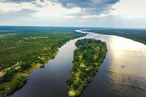 Chundu Island - Luftaufnahme