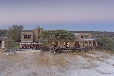 Luftaufnahme über das Fort