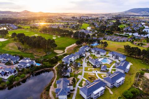 Aerial view of Pearl Valley Hotel by Mantis