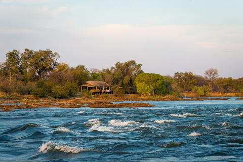 Zambezi rapids at Toka Leya