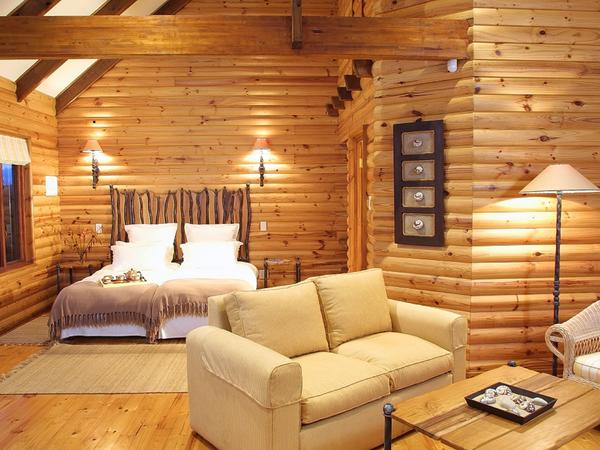 B&B Chalet / Wooden Log Cabin with View