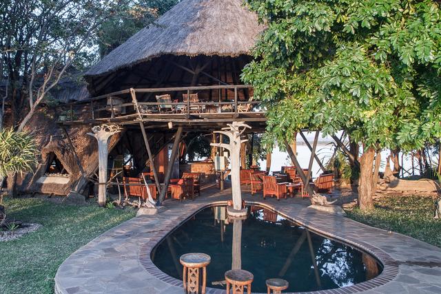 The Musango main lodge area is a double storey camp where guests can relax and view both the rising and setting sun.