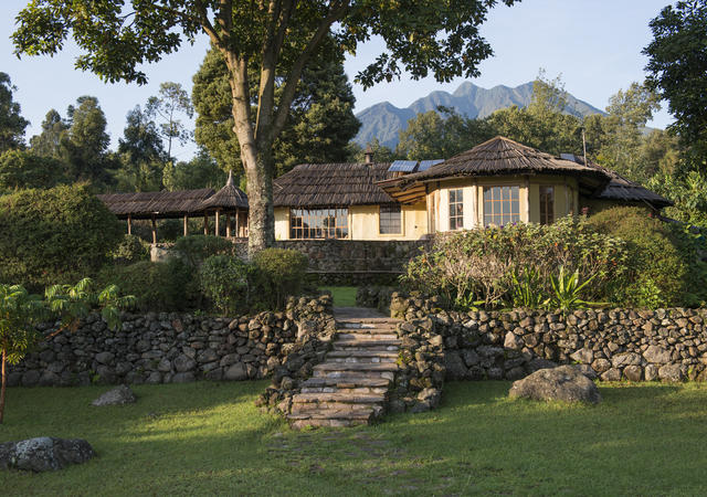 Main lodge building