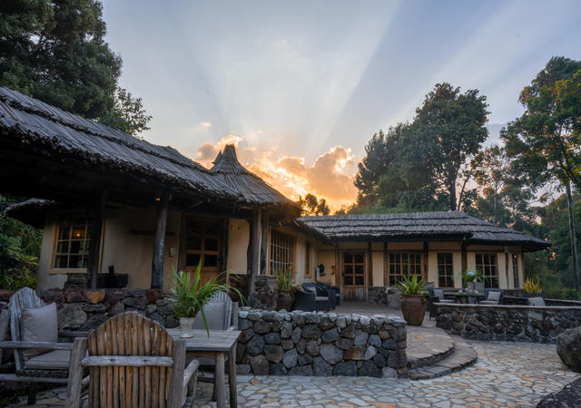 Main lodge building