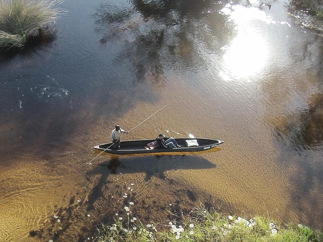 Mokoros, motor boat cruises, game walks, fishing, seasonal game drives