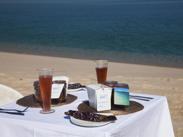 Dining, in different locations every day