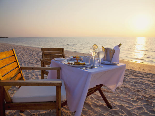 Dining, in different locations every day