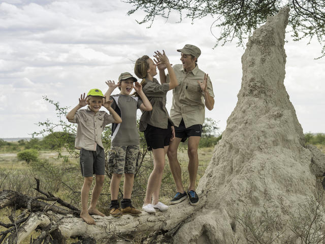 Children on Safari