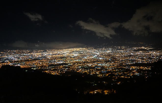 Central Valley at night