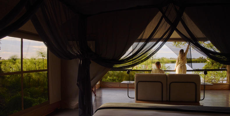 Xugana Island Lodge Luxury Tents