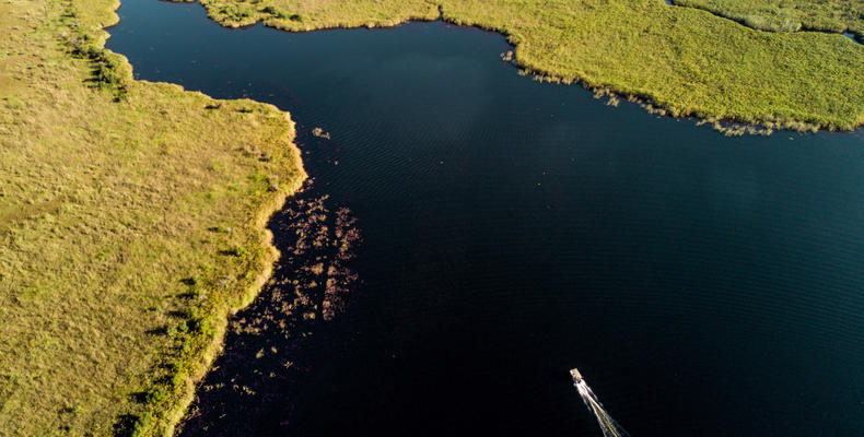 Okavango Delta Aerial