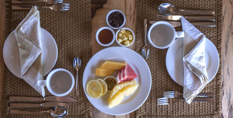 Morning Tropical Fruit Selection