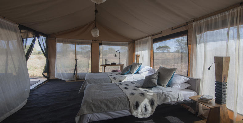 Sleeping Under Canvas
