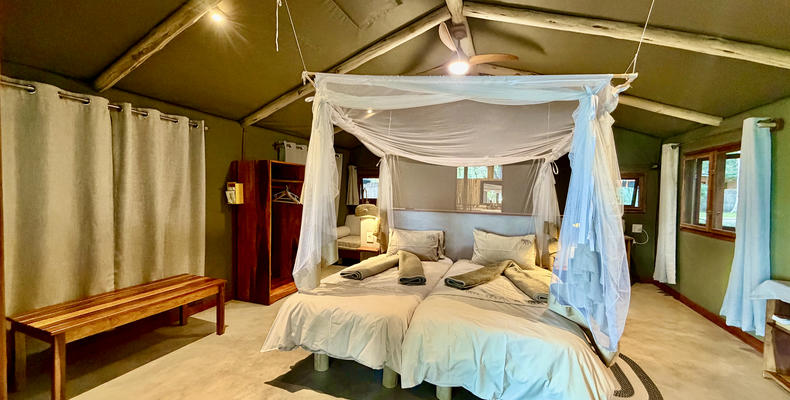 Luxury Tented Chalet